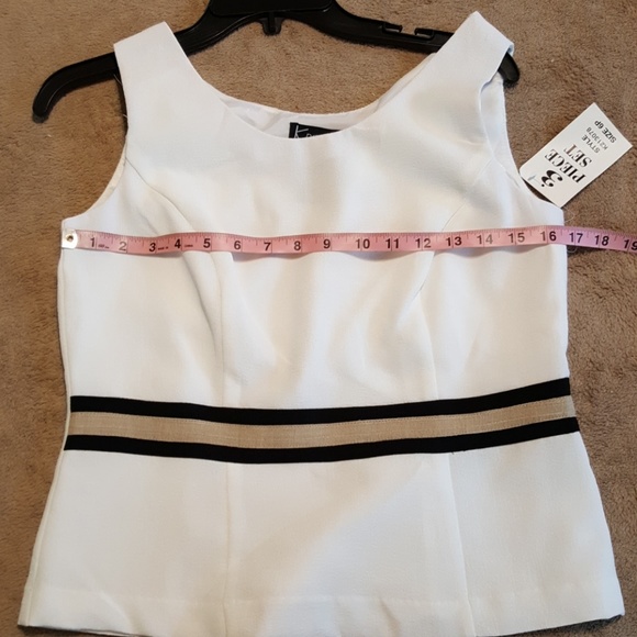 NWT. K Petite 3 Pc. Suit. Pants, Top, Jacket. 6P - Picture 6 of 8